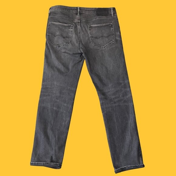 American Eagle AirFlex+ Black Wash Straight Jeans – Size 32x32 - Picture 4 of 8